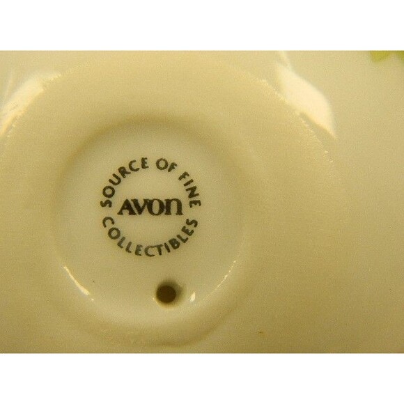 Set of Vintage Collectible Avon Four Seasons Porcelain Eggs 1984 w/ wooden stand - Picture 12 of 13